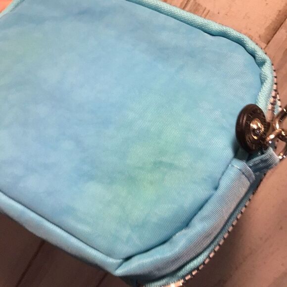 Purse crossbody Kipling style blue by Lacking One some fades shown - Picture 6 of 8